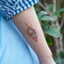 3 Tấm Hình Xăm Tattoo sticker Pony - Tấm Dán Sticker Chống Thấm An Toàn Cho Bé Vui Chơi