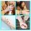 3 Tấm Hình Xăm Tattoo sticker Pony - Tấm Dán Sticker Chống Thấm An Toàn Cho Bé Vui Chơi