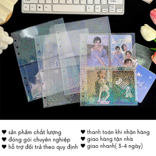 Sheet A5 A4 6 Còng Túi Đựng Card Ảnh Idol Thần Tượng Timo VPBL05