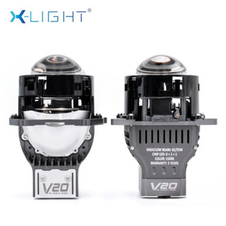 Bi LED 3 inch XLIGHT V20 2023 Thương Hiệu GTR (Bảo Hành 3Năm).Tặng Chụp ...