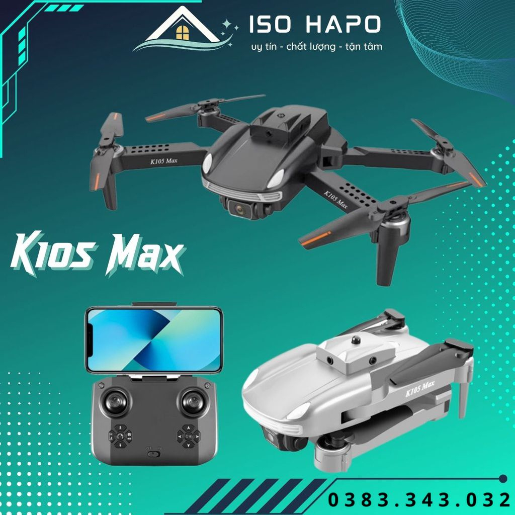 FLycam K105 Max Camera kép 4K HD tránh chướng ngại vật đa hướng, Máy ...