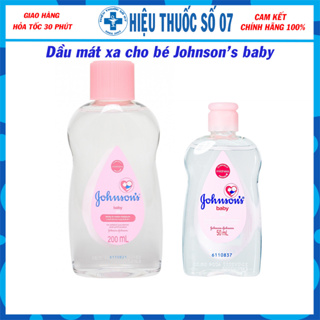 Dầu Mát-Xa Và Dưỡng Ẩm Johnson's Baby Oil 50ml