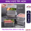 Hộp đựng thực phẩm hình chữ nhật, chất liệu inox304, có nắp đậy - đa năng, tiện dụng, siêu bền