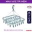 Móc treo phơi quần áo, đồ lót 32 kẹp