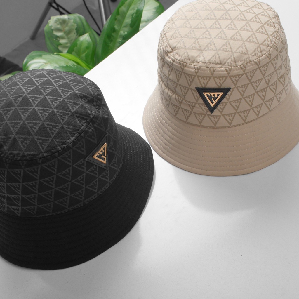 Mũ Nón bucket Meowist cao cấp, nón bucket logo vành tròn cụp vải kaki form unisex Colmeo