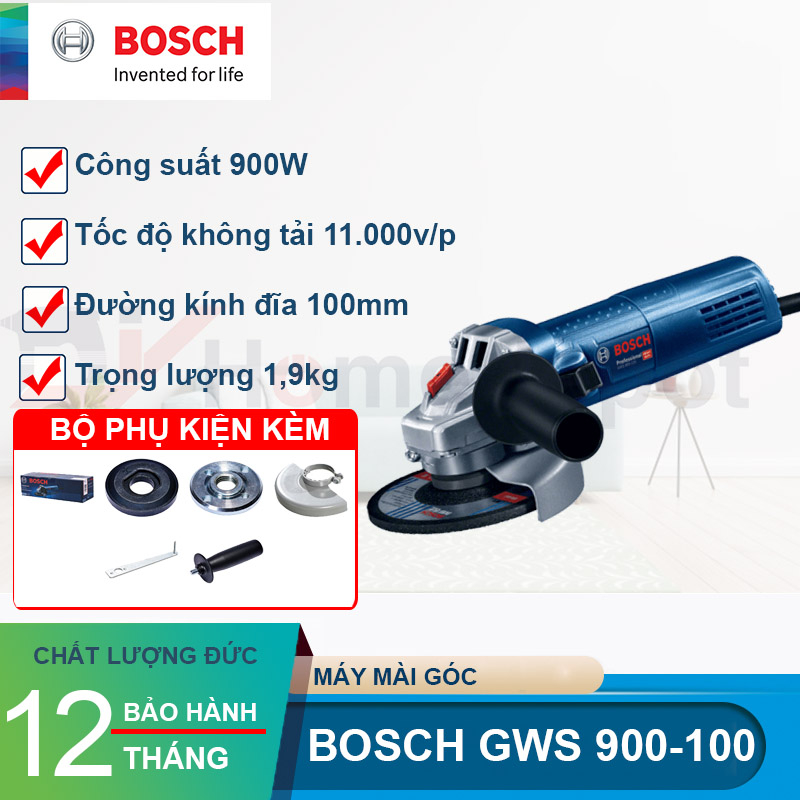 Máy mài góc Bosch GWS 900-100 900W