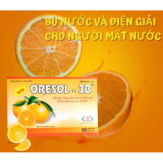 ORESOL - 3B MIK ORGANIC bù nước và điện giải hộp 40 gói