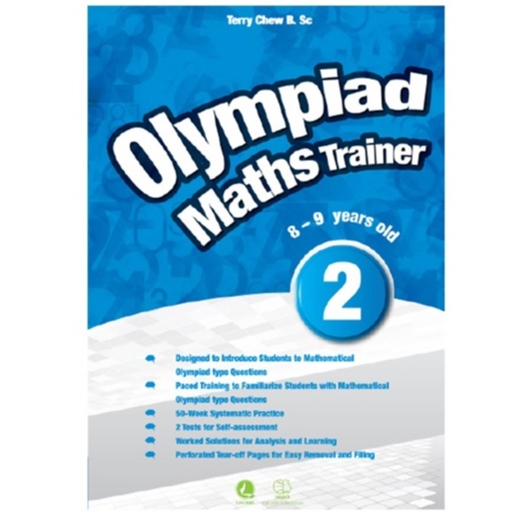 [Mã BMLTA35 giảm đến 35K đơn 99K] Sách : olympiad Maths Trainer 2 - Toán lớp 2 - học giỏi toán ( 7 - 8 tuổi)