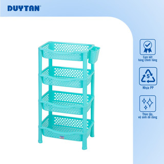Kệ Kiểu 4 Ngăn DUY TÂN nhựa PP, kệ úp chén bát, đựng đồ đa năng