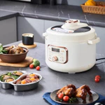 [Mã 159THANTHIET750K giảm 8% đơn 3000K] 🏵️ NỒI CƠM ĐIỆN NỒI ÁP SUẤT 2 NGĂN UYÊN ƯƠNG 4.5L ĐA NĂNG DEMAQI CHÍNH HÃNG — ảnh 2