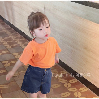 Áo Phông Cotton Batala Kids cho bé trai bé gái phom thụng màu sắc sặc sỡ dễ thương cho bé 10-25kg AOBATALA