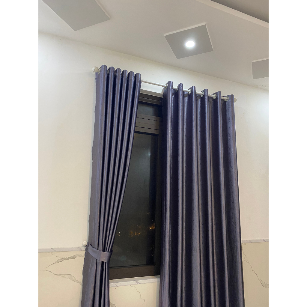 Rèm cửa chống nắng, rèm khoen, chất liệu gấm cao cấp, nhiều kích thước, chống nắng 97%