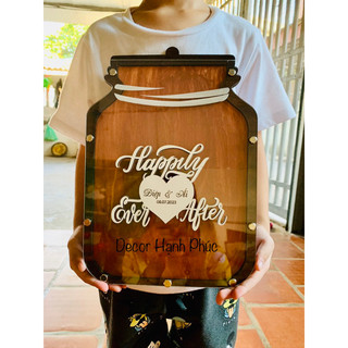 Tranh rót cát ngày cưới đã bao gồm cát
