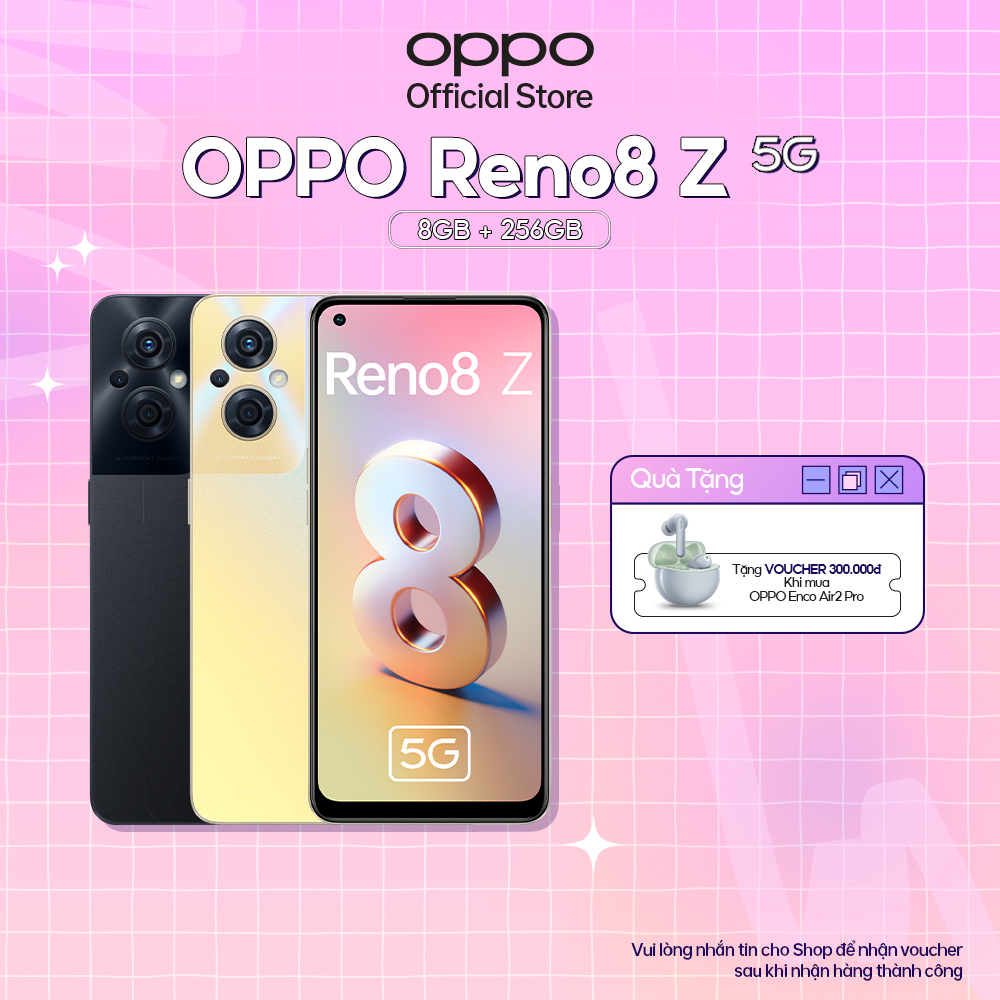Điện Thoại OPPO RENO8 Z 5G (8GB/256GB) - Hàng Chính Hãng