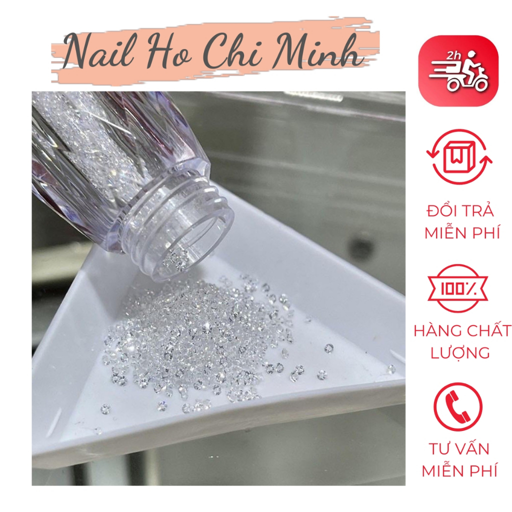 Đá rắc nail - đá rắc loại sáng cao cấp trang trí móng tay