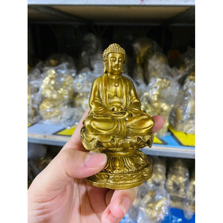 Tượng Phật A Di Đà Phật Bà Bằng Đồng Vàng Để Ô tô Trang trí phong thuỷ