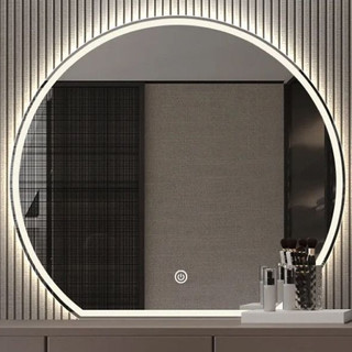 Gương đèn LED cảm ứng treo tường Tròn Khuyết,Gương trang điểm, Gương phòng tắm Decor DIAMOND MIRROR