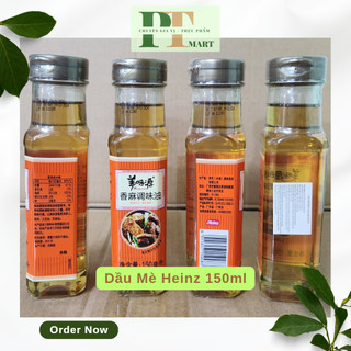 Dầu mè Heinz chai thủy tinh Cao Cấp 150ml. Dầu Vừng Trắng