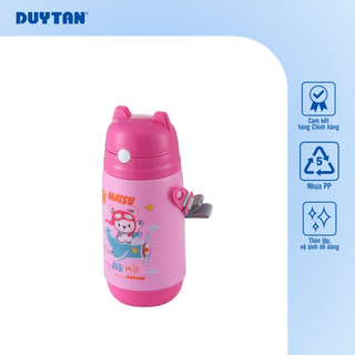 Bình Nước Học Sinh 400 ml DUY TÂN nhựa PP, có quai xách