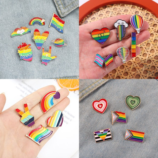 Huy Hiệu Hình Cờ Cầu Vồng LGBT