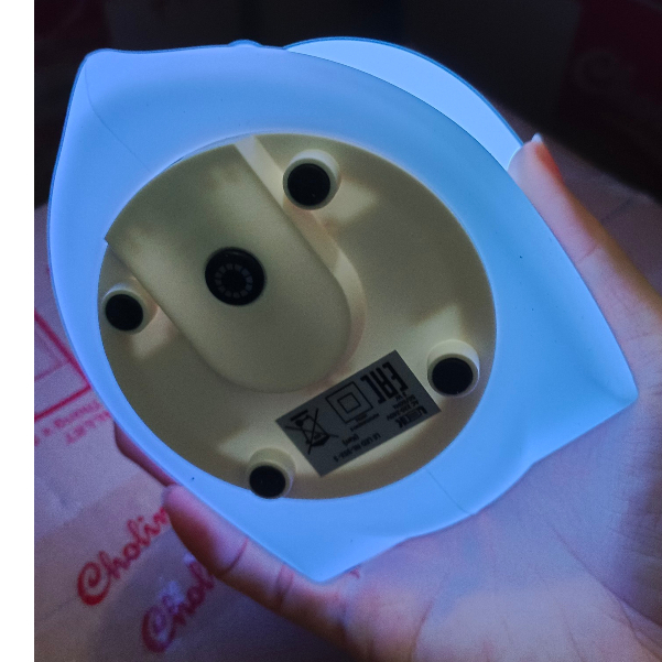 Đèn Ngủ Em Bé Ngoan Silicone, chuyển 7 màu