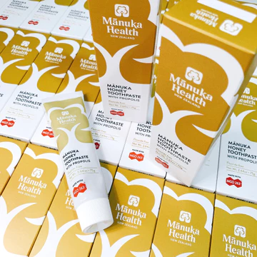 Kem Đánh Răng Mật Ong Với Keo Ong Manuka Honey Toothpaste With Propolis MGO 263+