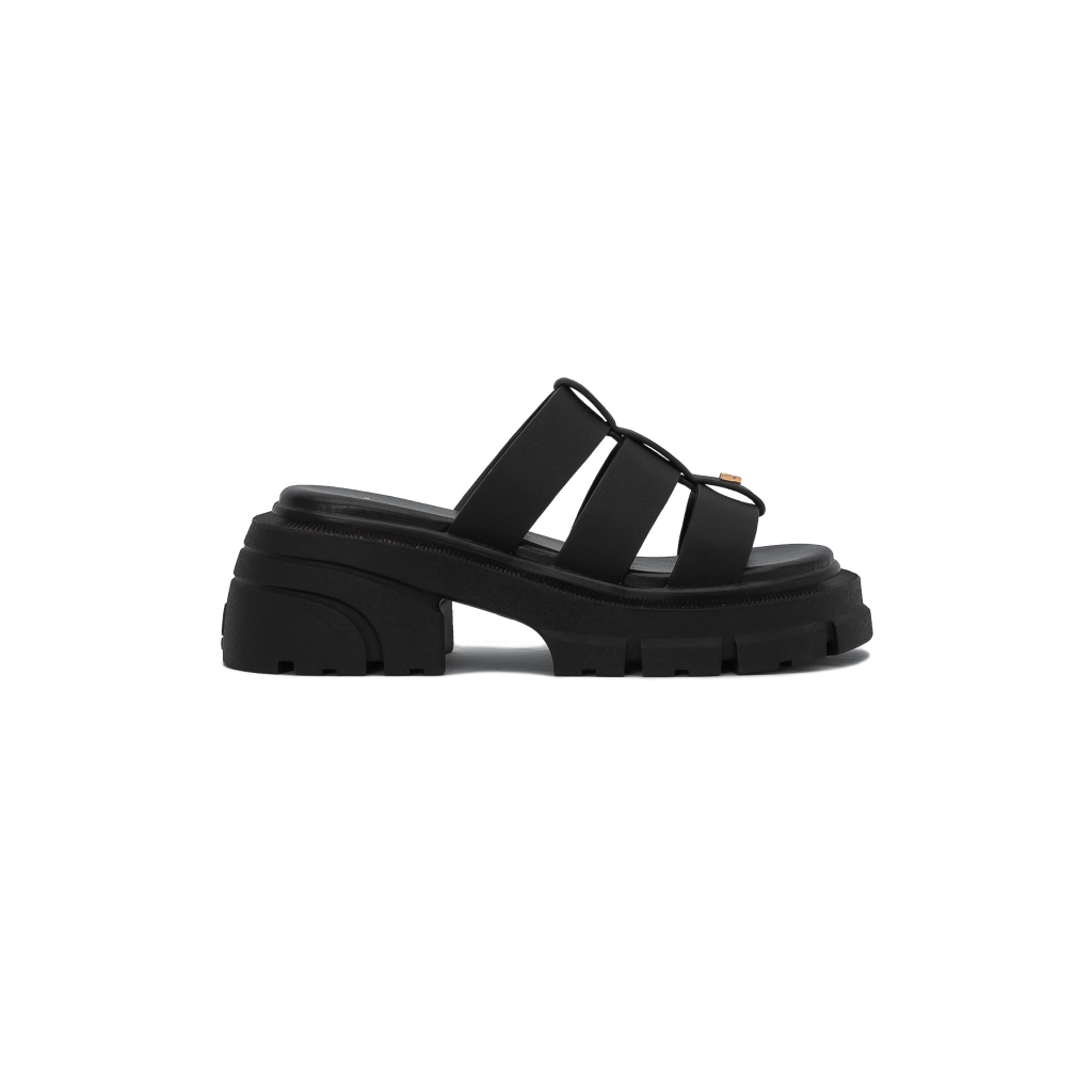 Ảnh Dép Sandal Nữ THEWOLF QUEEN CAGE SANDAL - BLACK 1