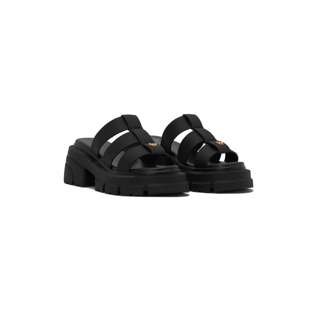 Ảnh Dép Sandal Nữ THEWOLF QUEEN CAGE SANDAL - BLACK 2