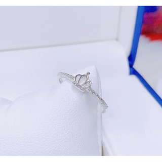 Nhẫn nữ bạc ta LoPa dáng vương miện nhỏ xinh điệu đà