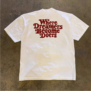 Áo Phông Hè WHERE DREAMER 2 Mặt Form Nam Nữ Tay Lỡ Trẻ Trung Cá Tính, Chất Liệu Cotton Khô Mềm Mịn Thấm Hút Mồ Hôi Tốt