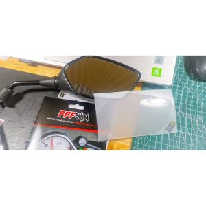 dán PPF kính hậu Yamaha Exciter, Freego, Sirius, NVX.dán kính NANO chống bám nước
