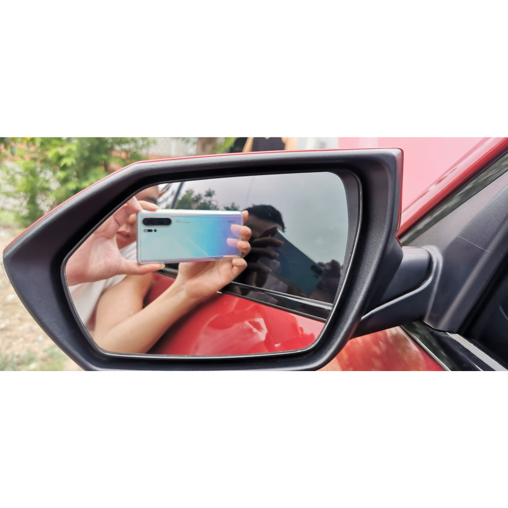 dán PPF NANO kính hậu xe Toyota Cross UPPF NANO chống bám nước gương ô tô