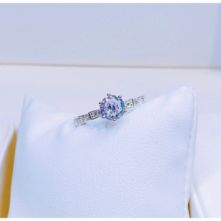 Nhẫn nữ bạc ta LoPa dáng khấc tầng, đốt trúc,  vừa xinh,sang chảnh