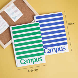 Vở kẻ ngang Campus Repete 80/120 trang, vở campus thiết kế kẻ màu ngang dành cho học sinh NB-BFS280/120