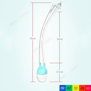 Dụng Cụ Hút Mũi VCOOL Đầu Dây Silicone Siêu Mềm Cho Các Bé