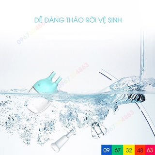 Dụng Cụ Hút Mũi VCOOL Đầu Dây Silicone Siêu Mềm Cho Các Bé