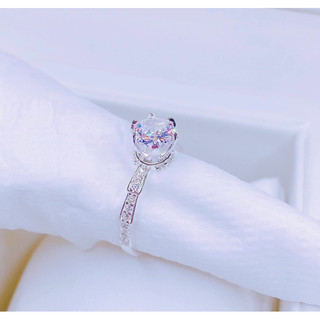 Nhẫn nữ bạc ta LoPa dáng khấc tầng, đốt trúc,  vừa xinh,sang chảnh