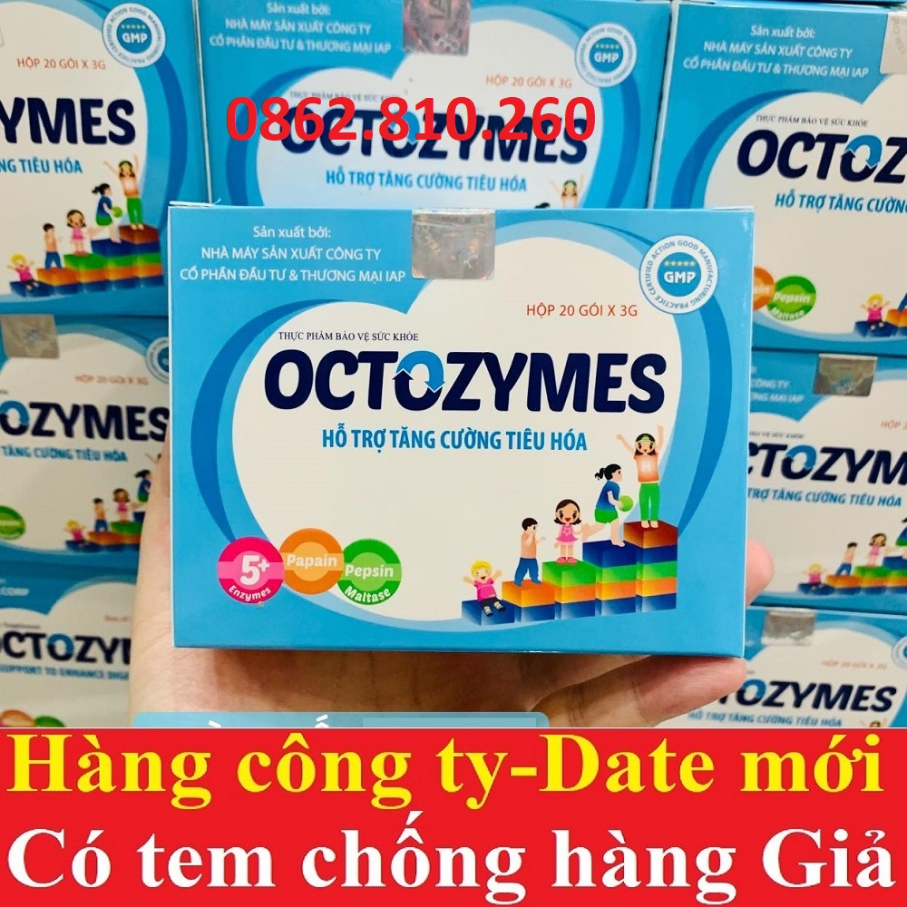 Octozymes - Bổ sung 8 loại Enzymes cho hệ tiêu hóa khỏe mạnh (enzym ...