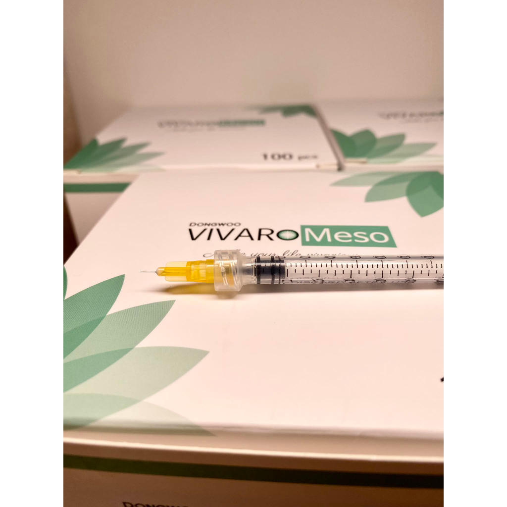 50 đầu kim tiêm meso 34G size 4mm Vivaro Hàn Quốc