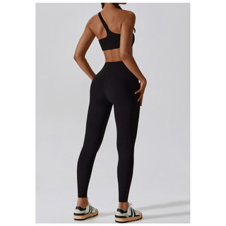 Bộ đồ tập gym,yoga nữ cao cấp thiết kế 1 dây chéo (mã lb110)