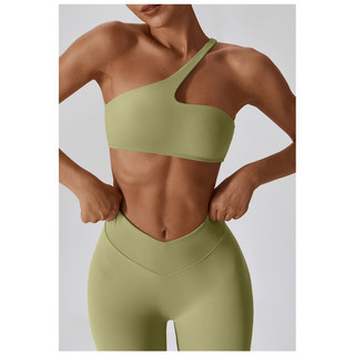 Bộ đồ tập gym,yoga nữ cao cấp thiết kế 1 dây chéo (mã lb110)
