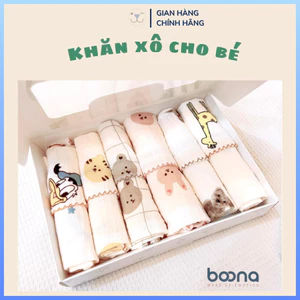 Khăn Sữa - Khăn Xô Muslin Siêu Mềm, Mịn Rửa Mặt, Tắm Cho Bé Sơ Sinh