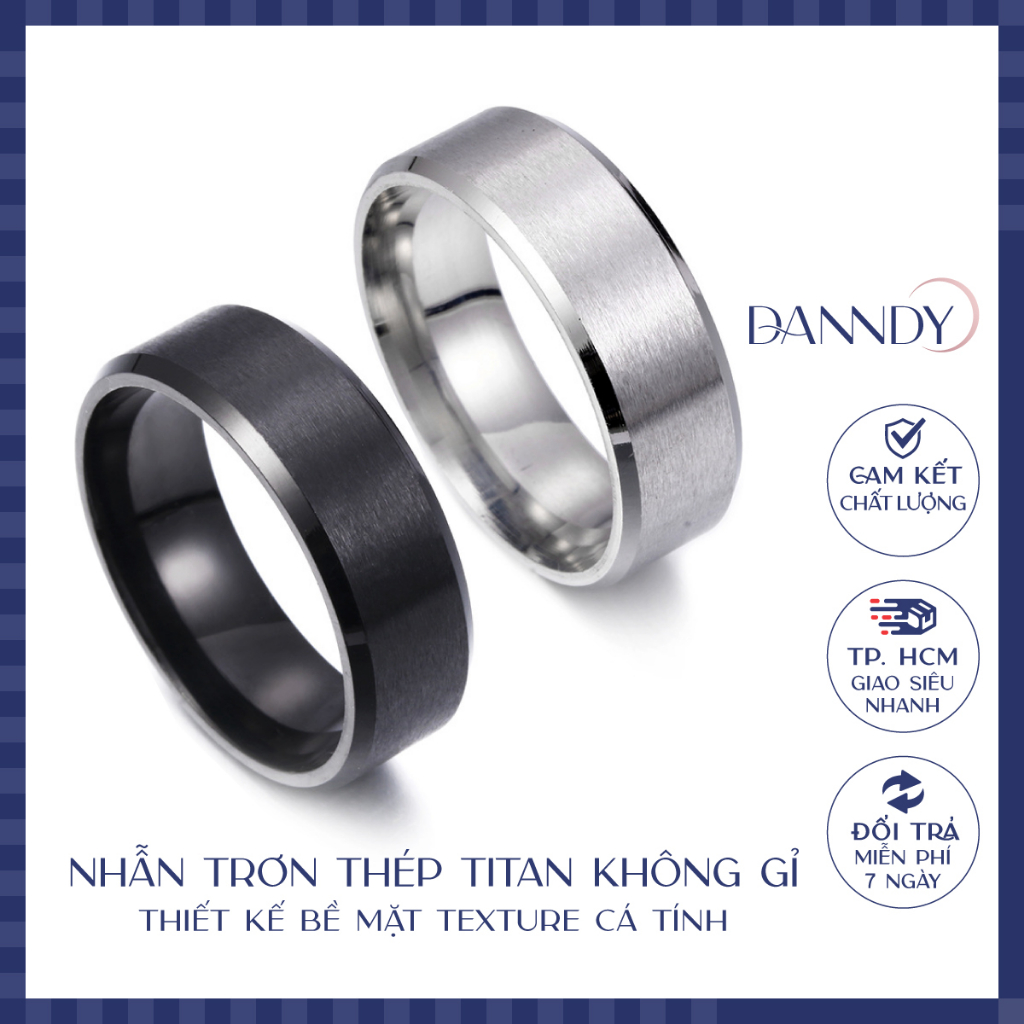 Men's 925 Silver Ring by Dandy - Unisex Accessories