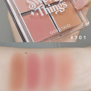 [Gogotales] Bảng Phấn Má 4 Ô Gogo Tales Sweet Things