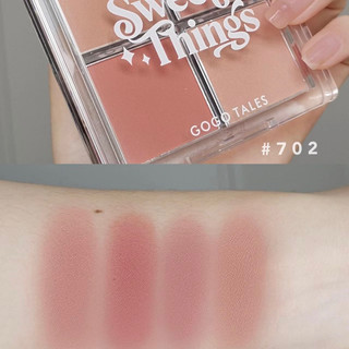 [Gogotales] Bảng Phấn Má 4 Ô Gogo Tales Sweet Things