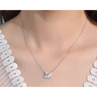 dây chuyền bạc nữ mặt thiên nga thanh lịch bạc lopa