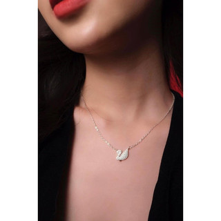 dây chuyền bạc nữ mặt thiên nga thanh lịch bạc lopa
