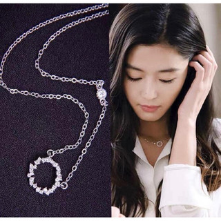 [ KÈM NƯỚC RỬA BẠC] Dây chuyền SK50 bạc LoPa Huyền Thoại Biển Xanh dáng nhẹ nhàng,Bạc LoPa