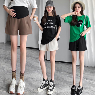 Quần đùi bầu, quần sooc bầu Rubi trẻ trung - mềm mát siêu xinh (SoocRubi)