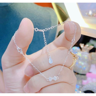 Lắc tay nơ bạc ta LoPa dáng thanh mảnh điệu đà nhẹ nhàng, Bạc LoPa